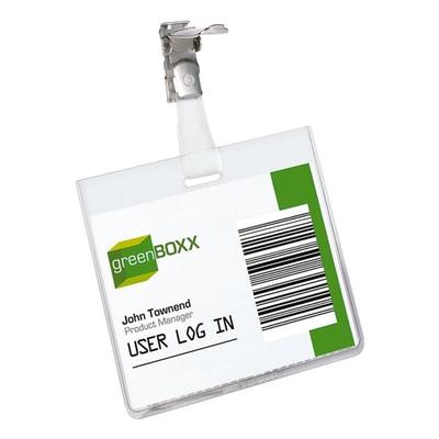 Durable Namensschilder 90x60 mm 800319 transparent, 9x6 cm Image