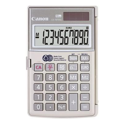 Canon Taschenrechner »LS-10TEG« grau, 7.8x1.4x12.2 cm