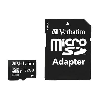 Verbatim microSDHC-Speicherkarte »Pro U3 32GB«, 1.1x1.5x0.1 cm