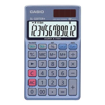 CASIO Taschenrechner »SL-320TER+« grau, 7x0.8x11.9 cm Image
