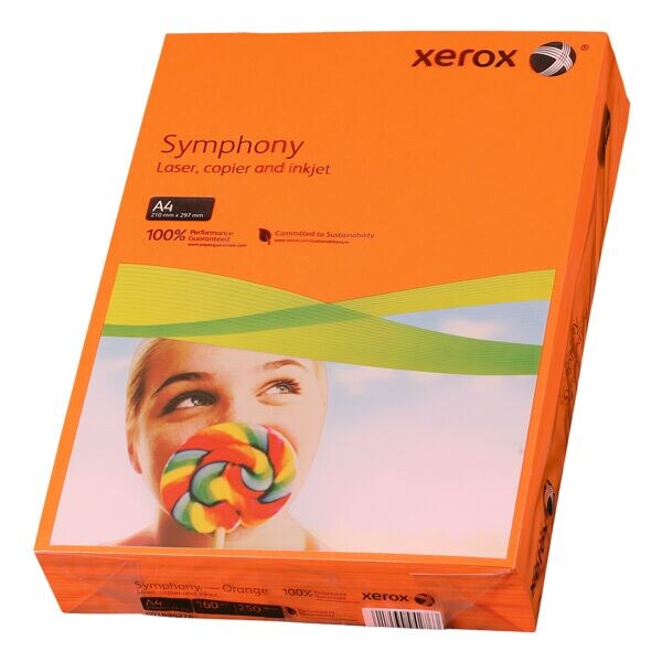 Xerox Farbiges Papier »Symphony« orange Image