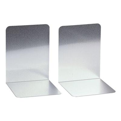 MAUL Aluminium-Buchstützen 13 cm hoch grau, 10x13x10 cm