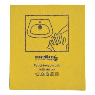 10er-Pack Feuchtwischtücher gelb, Meiko, 35 cm