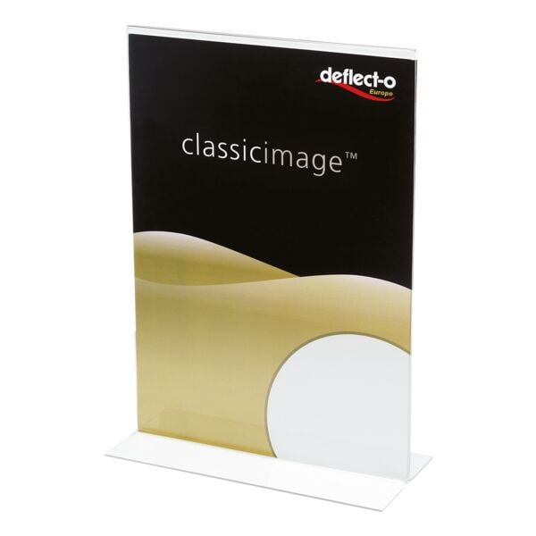 deflecto Tischaufsteller »deflecto®« A5 gerade transparent, 15x21.5x8.3 cm Image