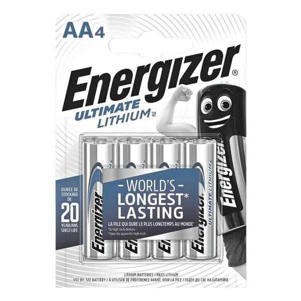 Energizer 4er-Pack Batterien »Ultimate Lithium« Mignon / AA / FR6 Image
