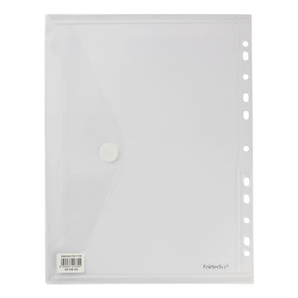 Foldersys 10er-Pack Umlaufhüllen - 218 x 310 mm transparent, 21.8x31 cm Image