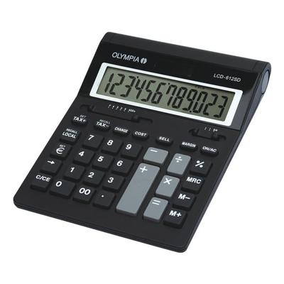 Olympia Tischrechner »LCD 612 SD« schwarz, 21.2x4.2x16.2 cm