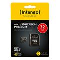 microSDHC-Speicherkarte »Premium«, 32GB, Intenso, 1.1x1.5x0.1 cm