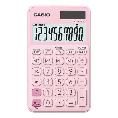 CASIO Taschenrechner »SL-310UC« pink, 7x0.8x11.8 cm