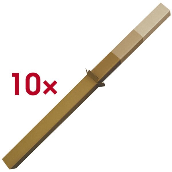Quali Well Teleskophülse - 10 Stück braun, 11.2 cm Image