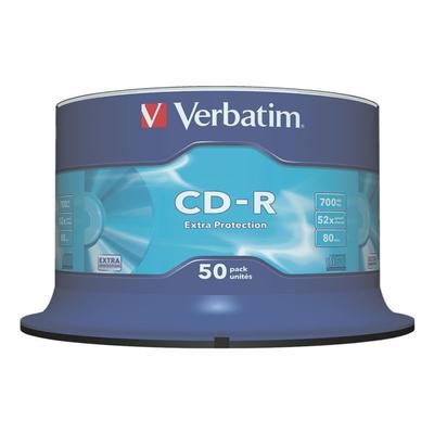 50 CD-Rohlinge »CD-R« silber, Verbatim