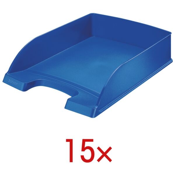 Leitz 15x Briefablage »5227 Plus« blau, 25.5x7x35.7 cm Image
