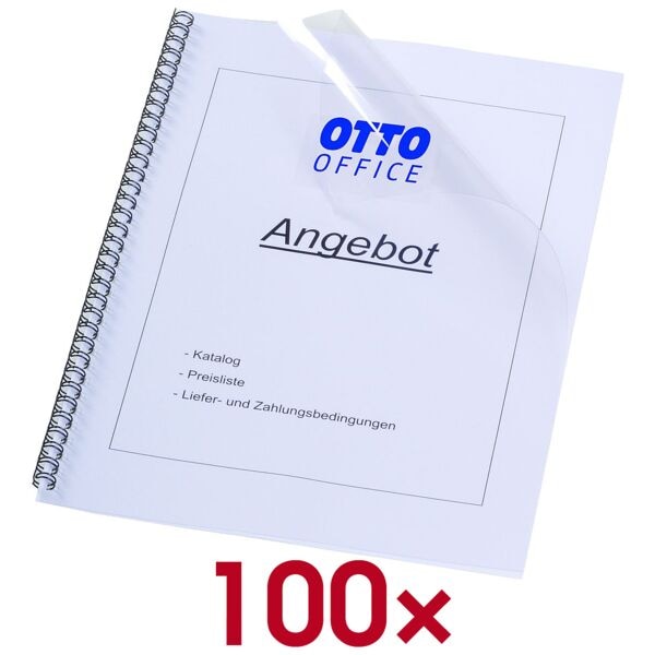 OTTO Office Deckfolien transparent, 150 mic transparent Image