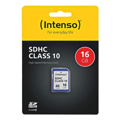 Intenso SDHC-Speicherkarte »Intenso Class10 16GB«, 2.4x3.2x0.2 cm