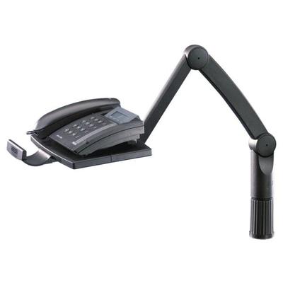 Hansa Telefonschwenkarm H5020004 schwarz, 18.5x26 cm