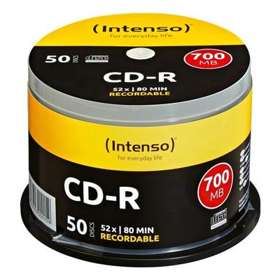 Intenso CD-Rohlinge »CD-R« 50 Stück silber Image