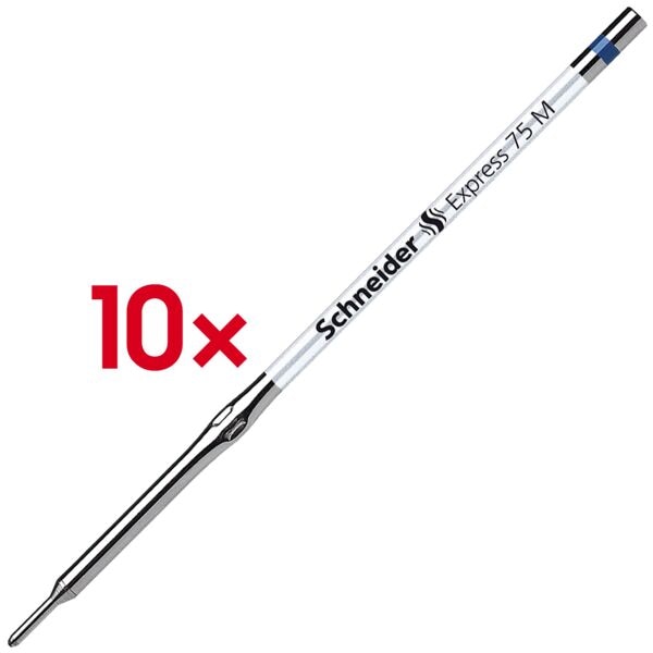 Schneider 10er-Pack Kugelschreiberminen »Express 75« 0,5 mm M blau Image
