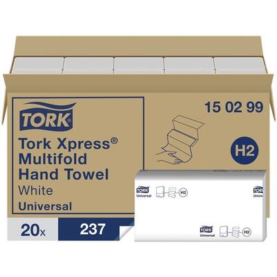 Tork Papierhandtücher H2 150299 weiß, 21 cm Image