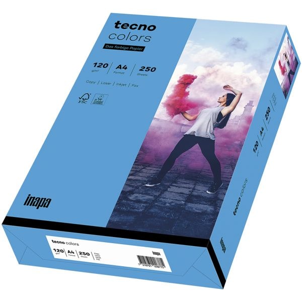 tecno Farbige Papiere »tecno Colors« blau Image