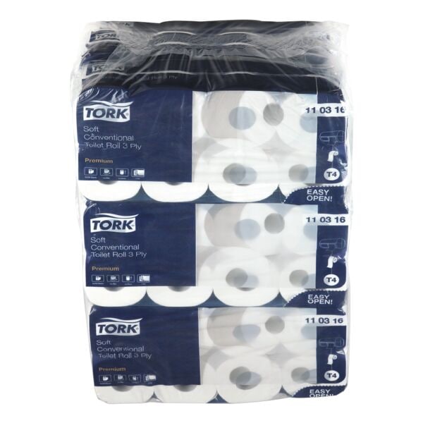 Tork Toilettenpapier »Premium« 3-lagig - 72 Rollen weiß Image