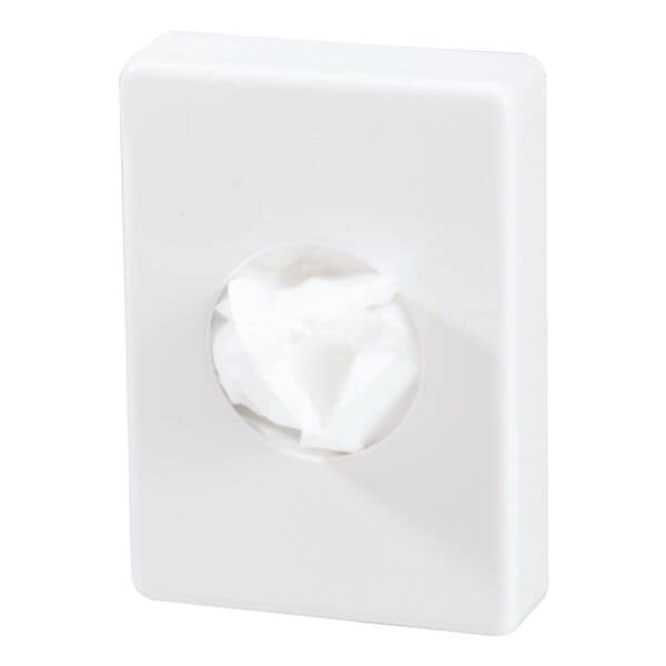 Wbv Spenderbox für Hygienebeutel weiß, 9x13x4 cm