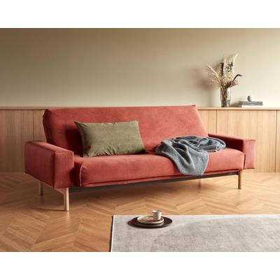 Innovation Mimer Multifunktionales Klappsofa 140x200 cm / 565 Granit / Classic / mit Bezug