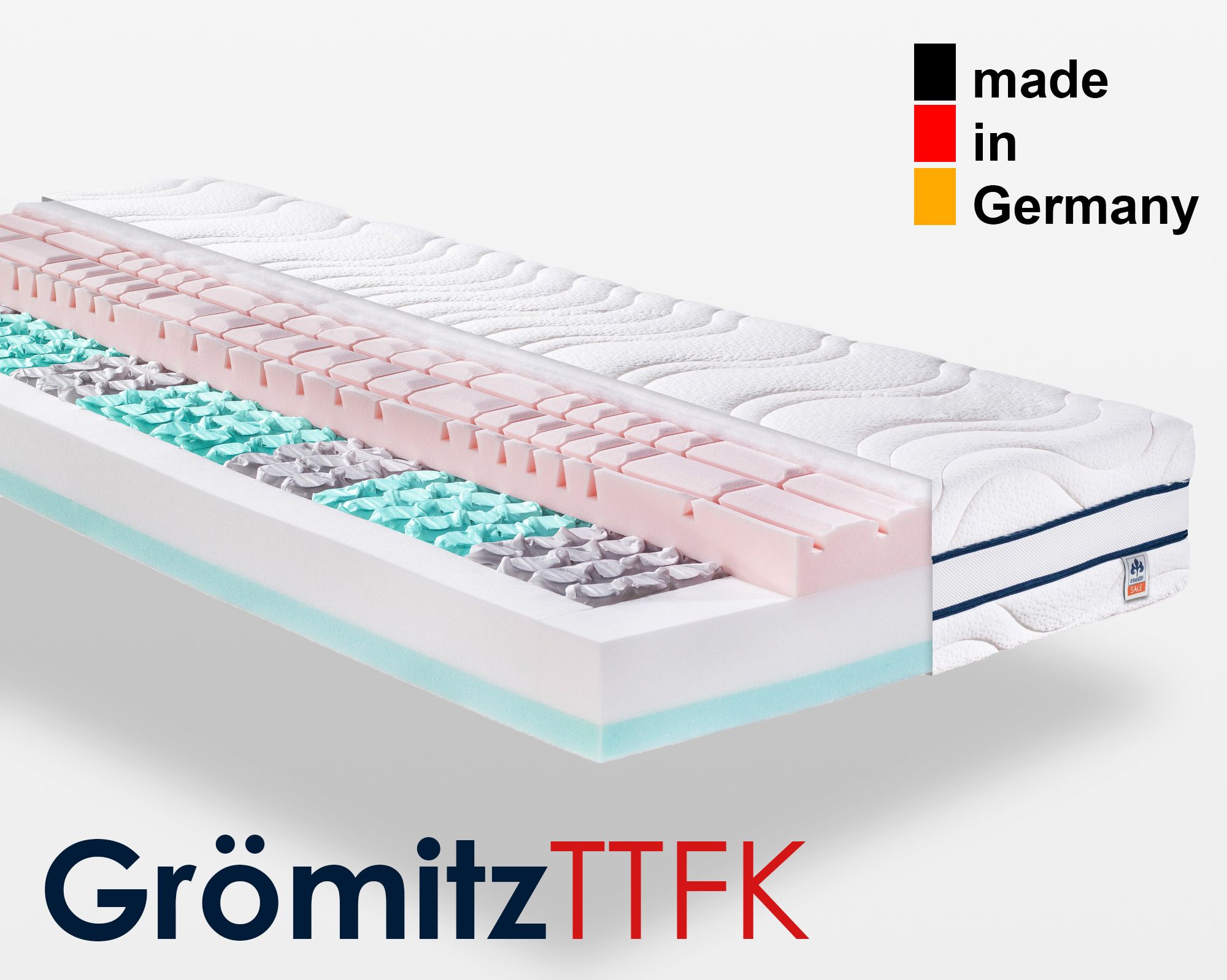 Badenia »Irisette Grömitz« Taschenfederkern-Matratze 140x200 cm H3