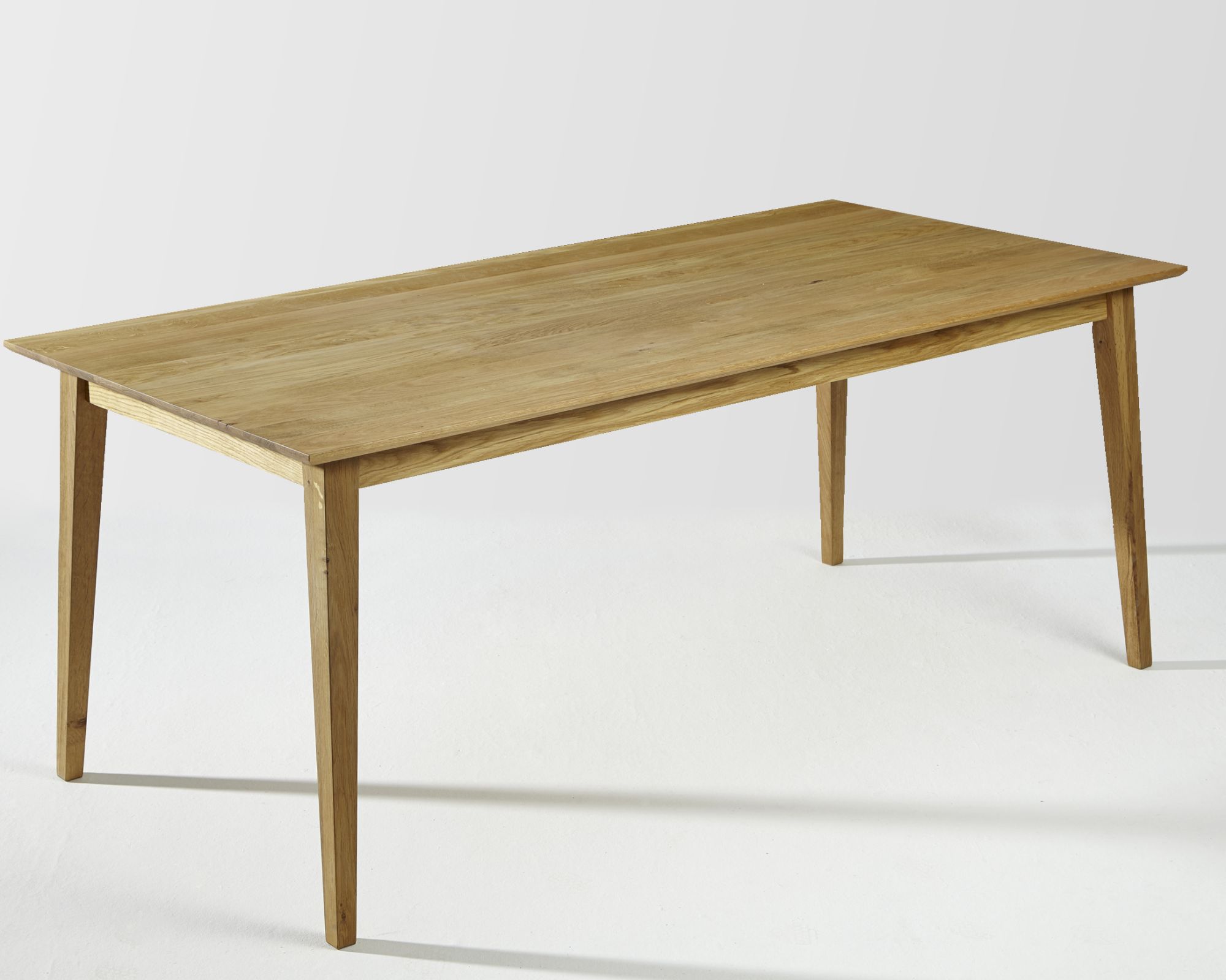 Schösswender »Filippa« Wildeiche Massivholz Essgruppe I Kunstleder dunkelbraun Image