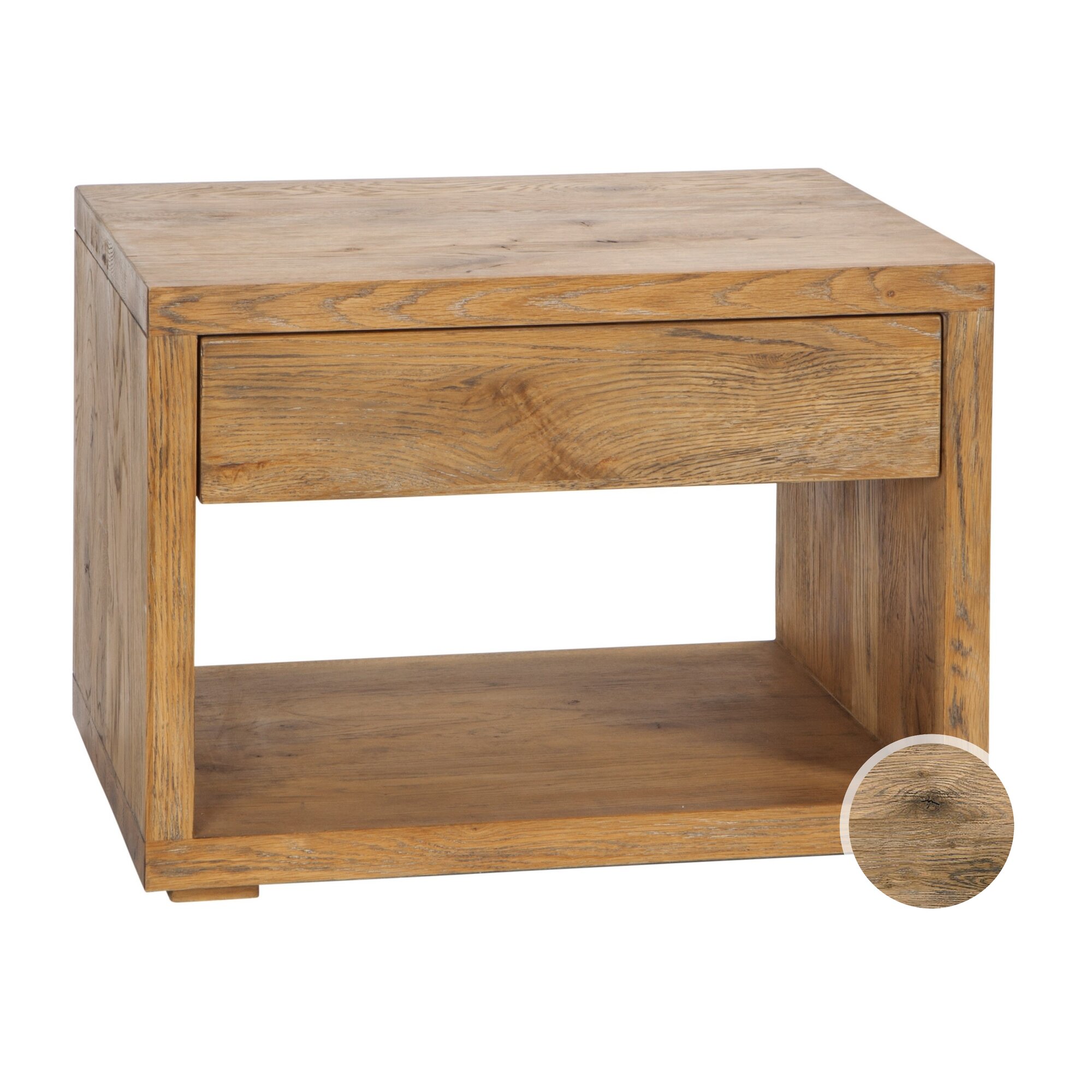 Hasena Nachttisch Cubo Wildeiche Vintage natur