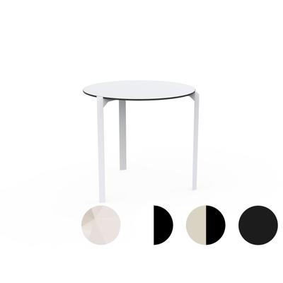 Vondom »QUARTZ« Outdoor Tisch rund Ecru/Black / H 73 cm / Ø 69 cm Image