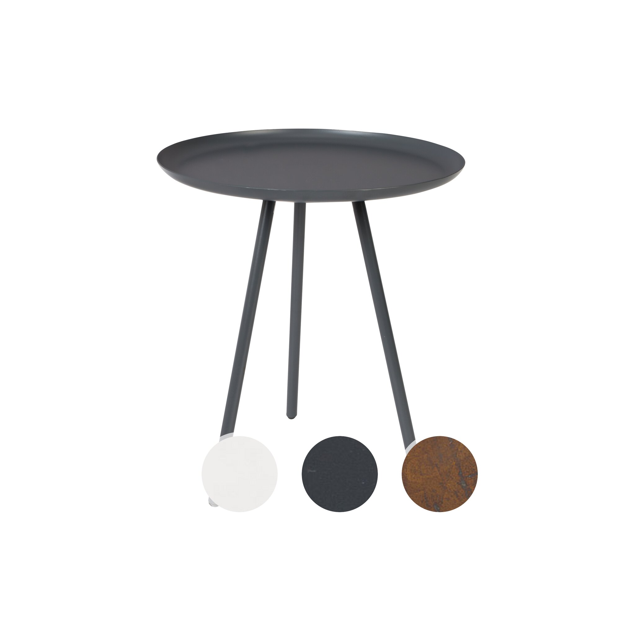 designline Beistelltische Frost Charcoal Anthrazit