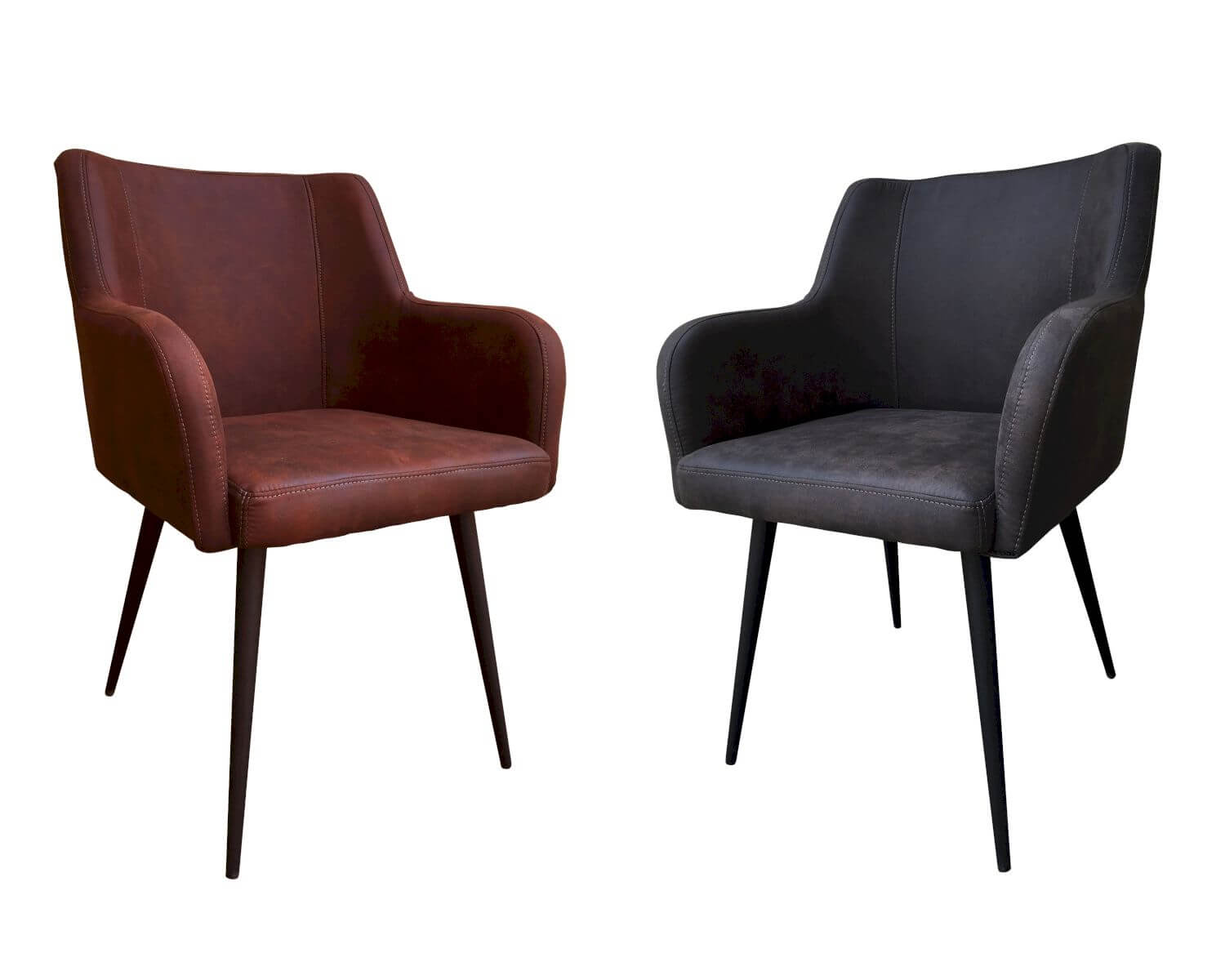 SIT Polsterstuhl Easy 2484 2484-21 / Grau / B 60,5 x H 87 x T 59 cm