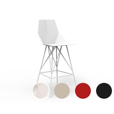 Vondom »FAZ« Outdoor Barhocker Niedrig 66 cm / B 50 x H 102 x T 51 cm / White Image