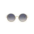 Ray-Ban Women's 0RB3592 001/I9 55 Sunglasses, Gold/Light Brown Gradient Blue