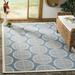 Blue/White 61 x 0.2 in Indoor Area Rug - Darby Home Co Burnell Oriental Blue/Cream Area Rug Polypropylene | 61 W x 0.2 D in | Wayfair