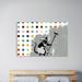 Wrought Studio™ Rat vs. Hirst by Banksy - Wrapped Canvas Graphic Art Print Canvas in Gray | 16 H x 24 W x 1.5 D in | Wayfair