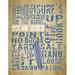 Latitude Run® Ocean Rider' by Graffitee Studios Textual Art on Wrapped Canvas in Blue | 24 H x 18 W x 1.5 D in | Wayfair