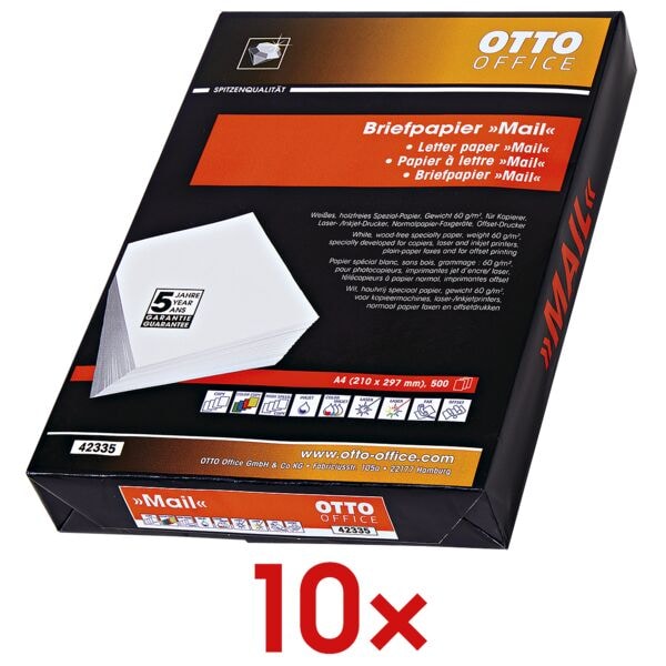 OTTO Office Premium 10 Pack Briefpapier »MAIL« weiß Image