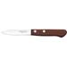 Hercules 7.36" Mundial Premium Wood Paring Knife Wood/Stainless Steel in Brown/Gray | Wayfair 1131-3M