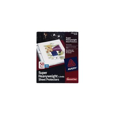 Avery Super Heavyweight Sheet Protectors - Diamond Clear