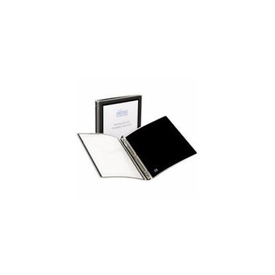 Staples 1 in. Vusion Binder with Round Rings - Black