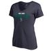 Women's Fanatics Branded Navy Seattle Mariners We Are Icon V-Neck T-Shirt