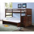 Harriet Bee Rangel Twin over Full Bunk Bed w/ Drawers Wood in Brown/Green | 65.5 H x 59 W x 98 D in | Wayfair 09C7C6C45CB74CF5AE5A0E1071FF5B8D