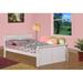 Jacquline Solid Wood Sleigh Bed by Harriet Bee kids Wood in White | 36 H x 41.5 W x 85 D in | Wayfair 5CFC3507F1844D9DAC4F7259AB791BB3