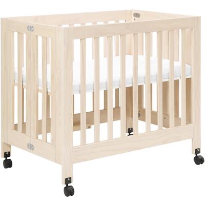 Babyletto Origami Mini Crib - Washed Natural