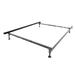 Wade Logan® Audreauna Twin/Full/Queen Bed Frame (with Glides) Metal in Black | 7.5 H x 60 W x 70 D in | Wayfair 4D977BD0375347FBA5619E0F52CBCD43