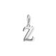 Thomas Sabo Damen-Charm-Anhänger Z Buchstabe Silber Charm Club 925 Sterling Silber 1606-643-21