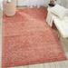 Red 114 x 0.5 in Area Rug - Highland Dunes Zendejas Solid Hand-Tufted Brick Area Rug Jute & Sisal | 114 W x 0.5 D in | Wayfair