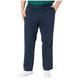 Nautica Men's Big & Tall Flat Front Khaki Twill Pant Business Casual, True Navy D83050, 40W x 36L