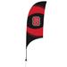 NC State Wolfpack 7.5' Razor Primary Feather Flag